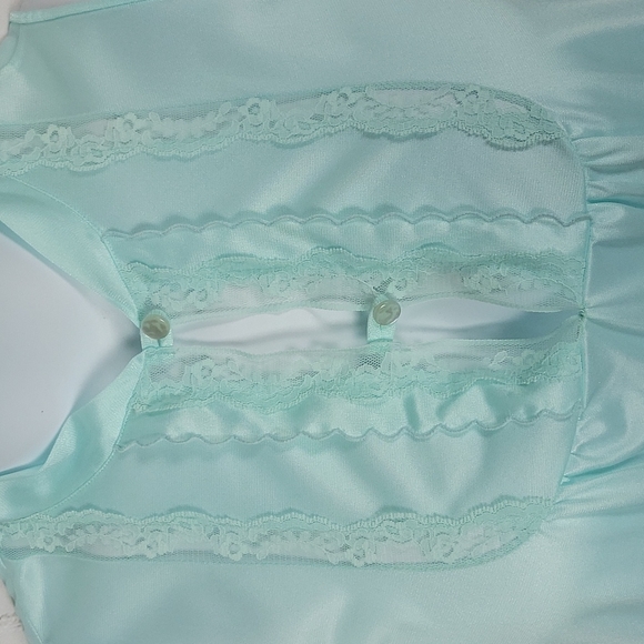 Vintage Mint Green Negligee 💘 - Picture 3 of 5